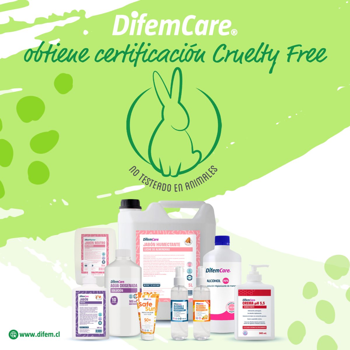 Difemcare Obtiene Certificaci N Cruelty Free Difem S A