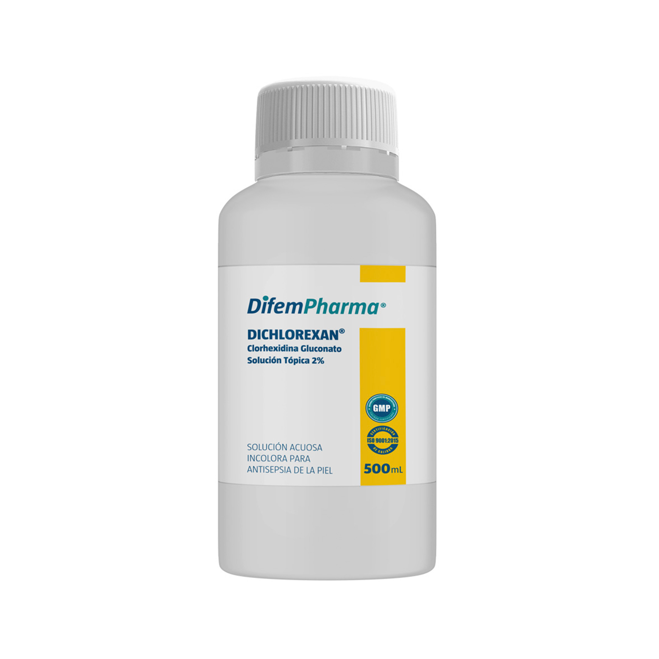 Dichlorexan Solución Incolora 2% es un potente antiséptico de alta acción antimicrobiana. Formulado en base acuosa. Producto Hipoalergénico.