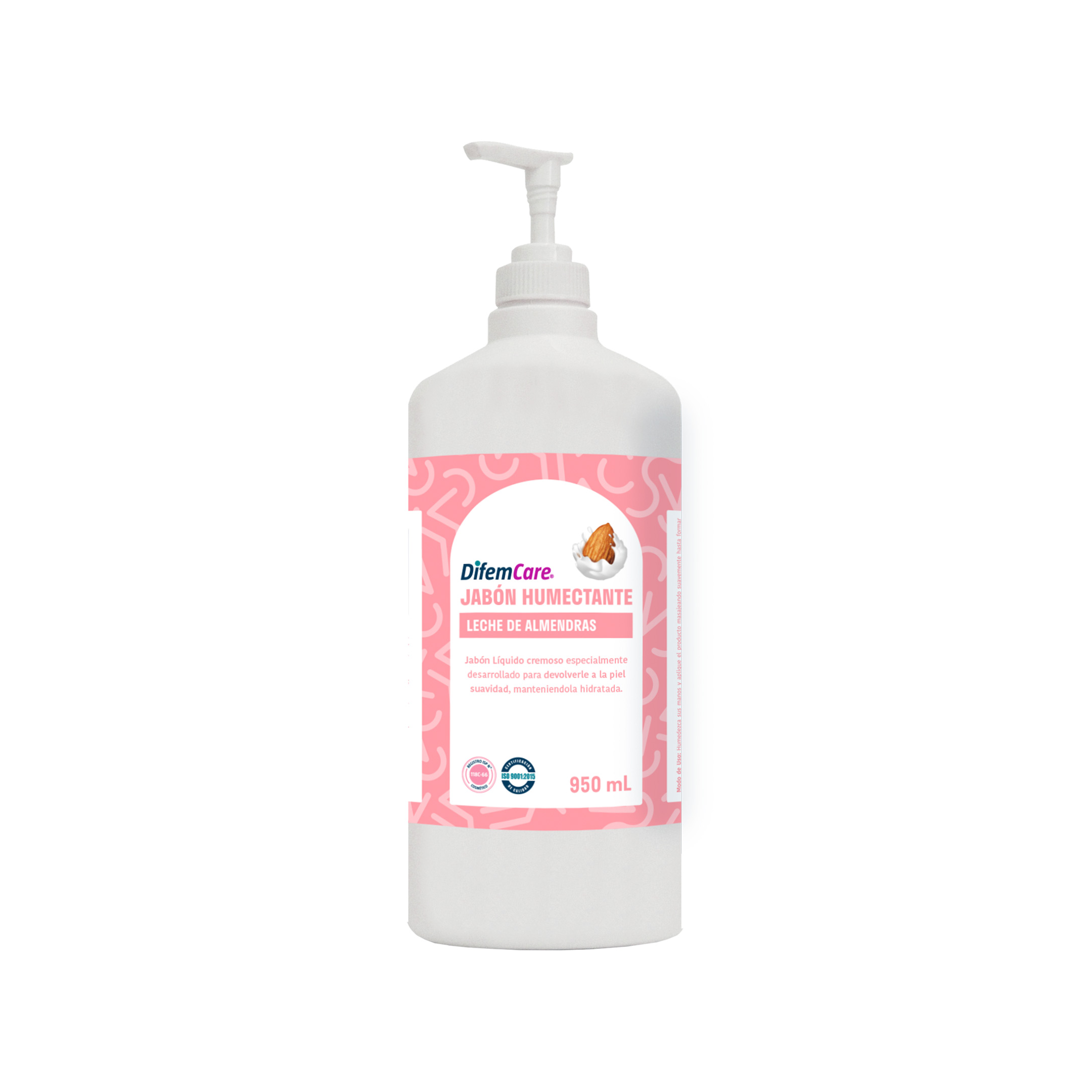 Jabón líquido cremoso especialmente desarrollado para devolverle a la piel suavidad manteniéndola hidratada.